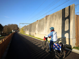 Vooralsnog omleiding voor fietsers nabij station Groenendaal