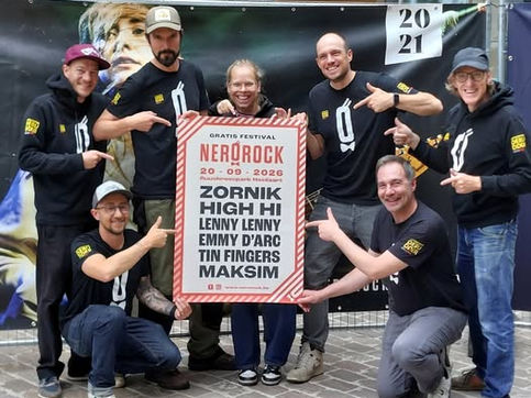 Ook affiche Nerorock 2026 bulkt van de topkwaliteit