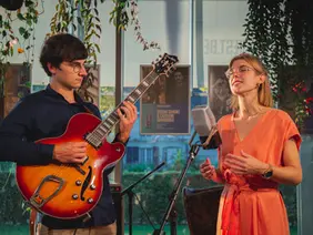 Jazz at Felix: Nele en Daan nemen je mee op een meeslepende muzikale reis door een prachtig en authentiek jazzrepertoire