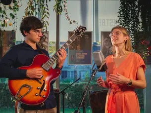 Jazz at Felix: Nele en Daan nemen je mee op een meeslepende muzikale reis door een prachtig en authentiek jazzrepertoire