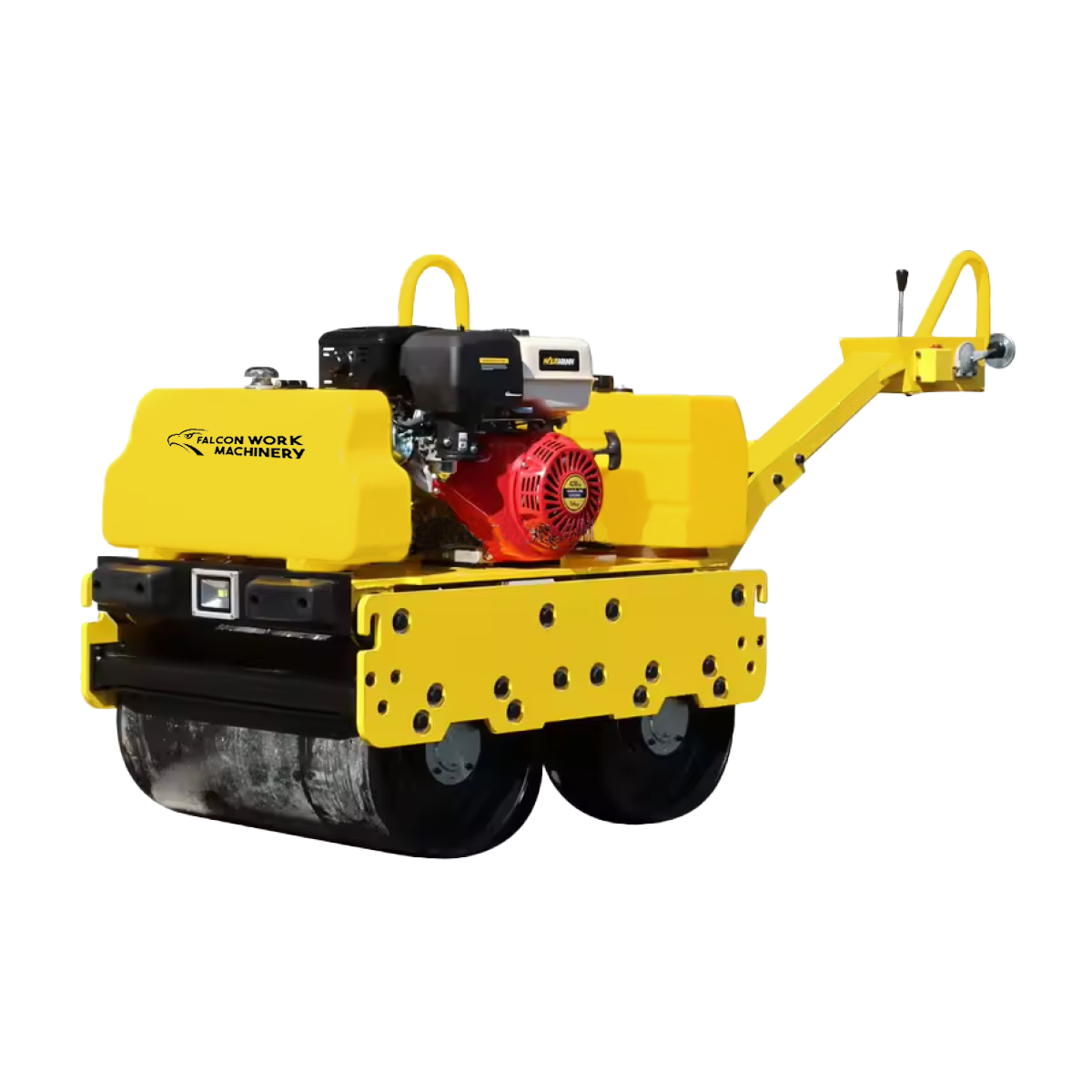 Rodo compactador de dos cilindros a gasolina FALCON WORK MACHINERY RH800H