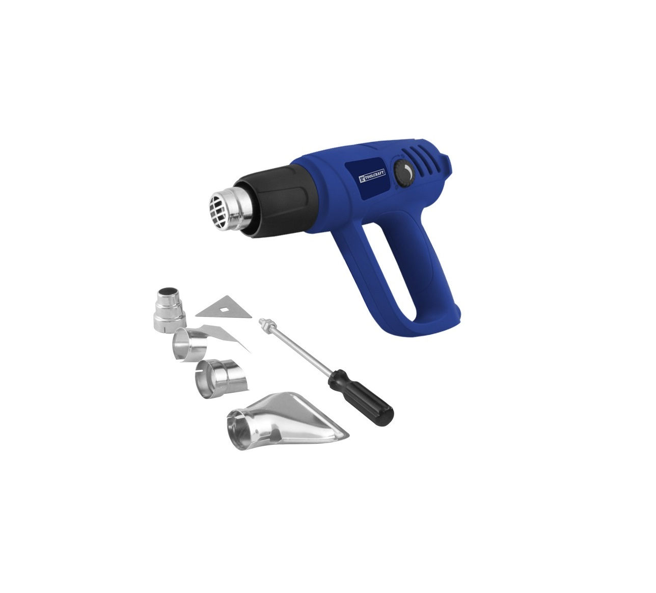 Pistola de Calor 1,700W TOOLCRAFT TC4049