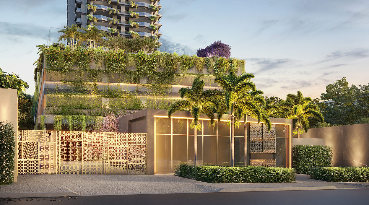 Perspectiva Ilustrada do Acesso à R. Turiassú