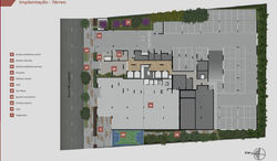 Teg Mooca Implantação primeiro pavimento