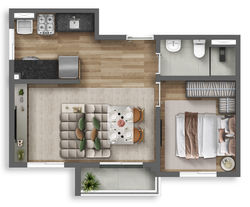 Brit Parada Inglesa Planta menor ampliado