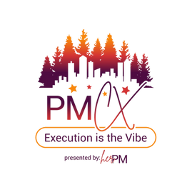 PMC X Execution is the Vibe logo with forest skyline