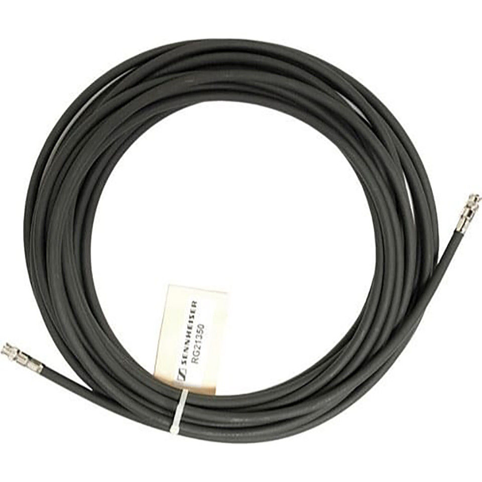 Sennheiser RG21350 Low-loss RF antenna cable, 50 ft. w/ BNC connectors, MIL-Spec