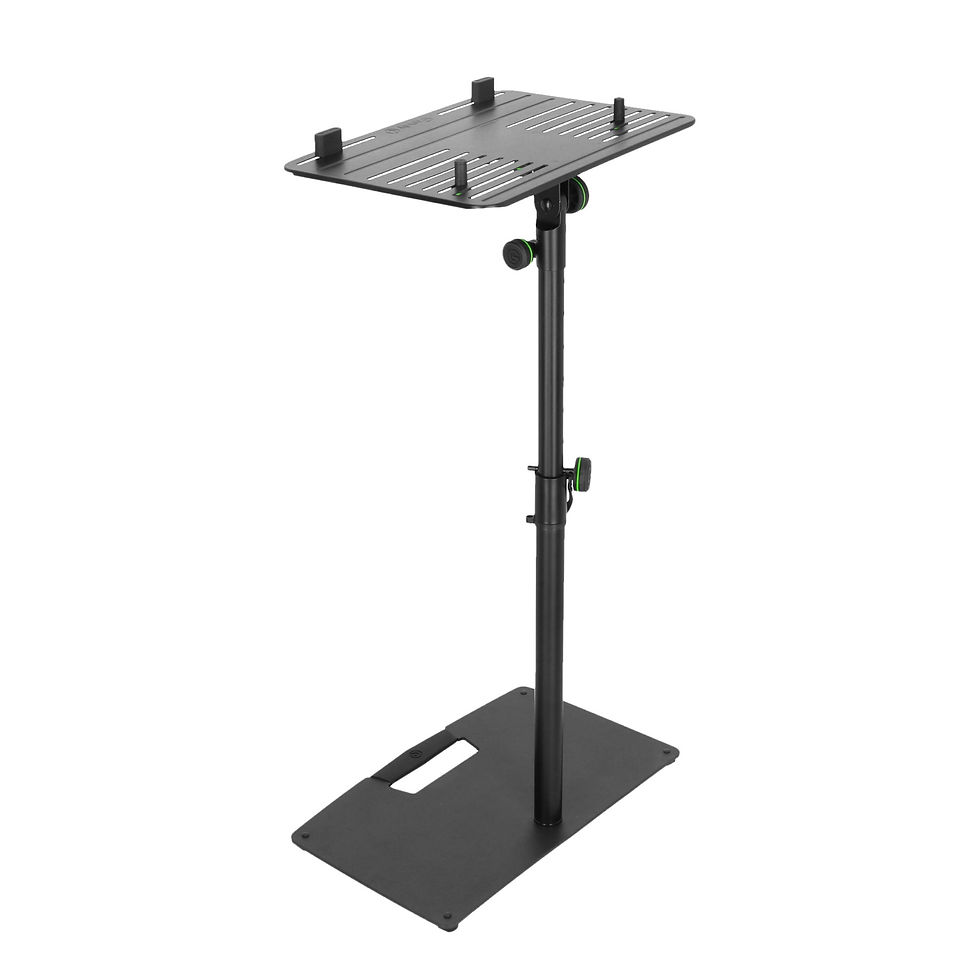 Miniatura: GRAVITY Universal Laptop Stand w/ Adjustable Holding Pins & Steel Base, BK
