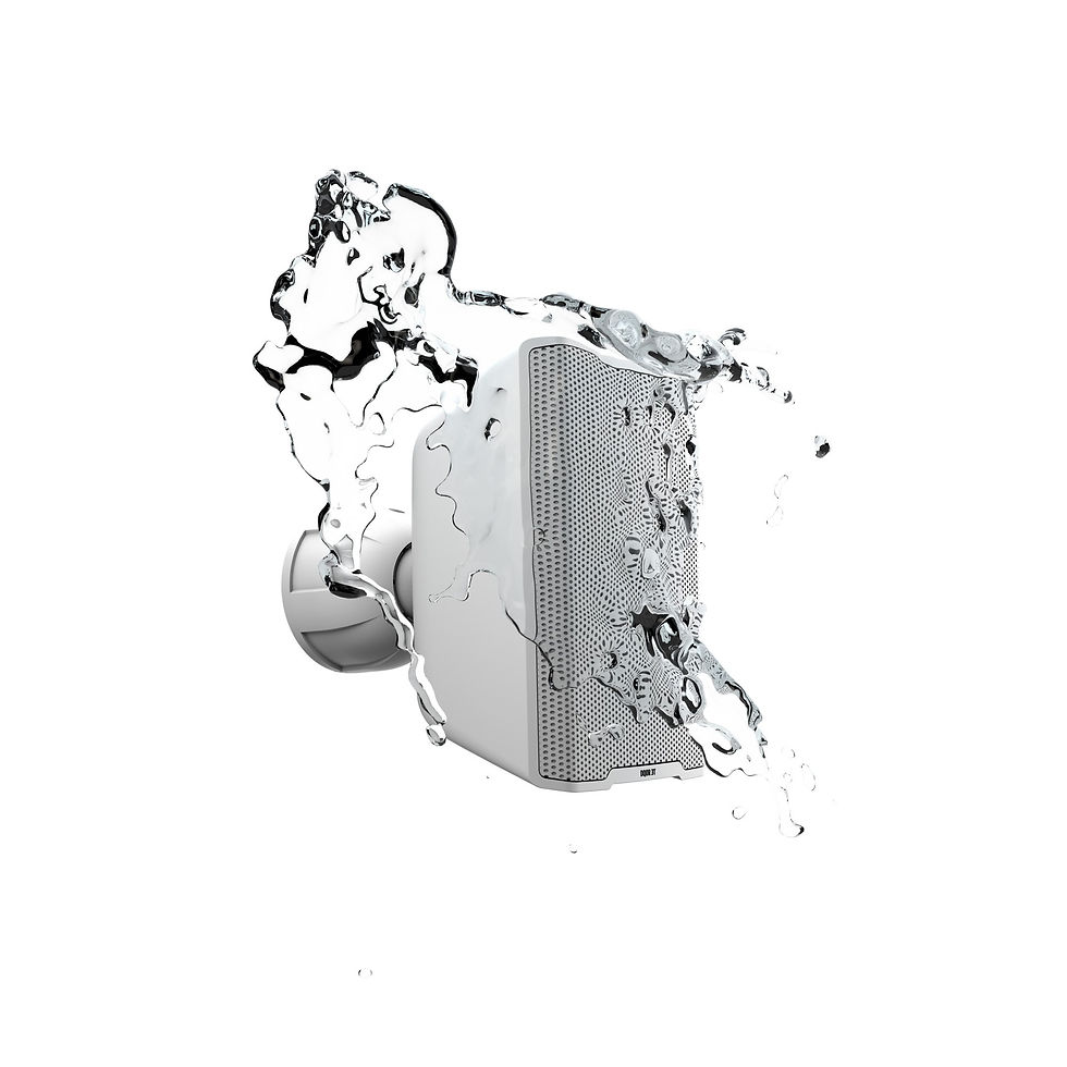 Miniatura: LD Systems 3" Two-way Passive Indoor/Outdoor Installation Loudspeaker 8 Ohm, WH