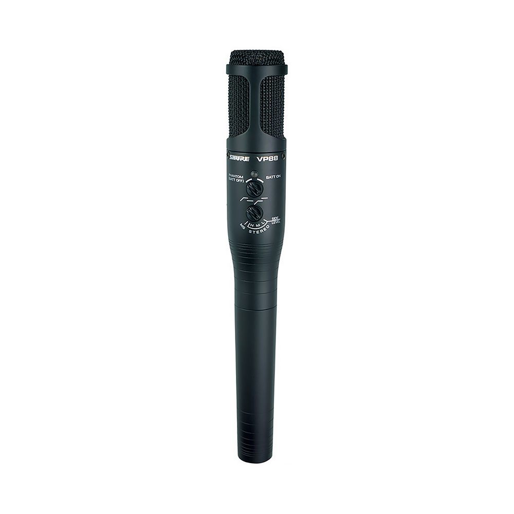 Shure VP88 M-S Stereo Microphone with Internal Matrix, Battery Included