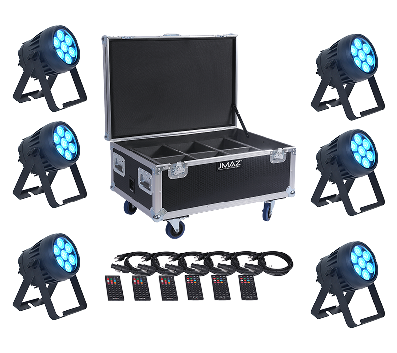Miniatura: JMAZ JP2012 Electro Par W7 6Pack with Charging Road Case