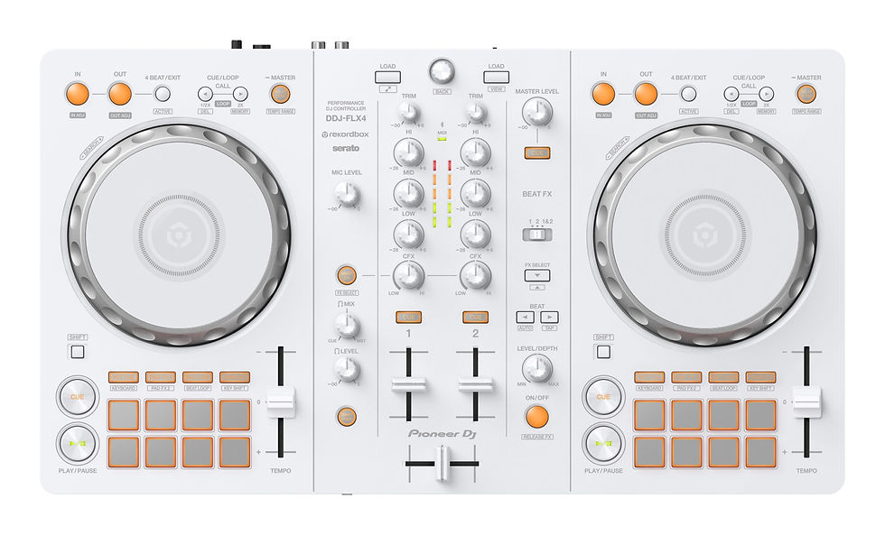 Pioneer DJ 2 deck DJ Controller for rekordbox dj Software & Serato DJ Lite