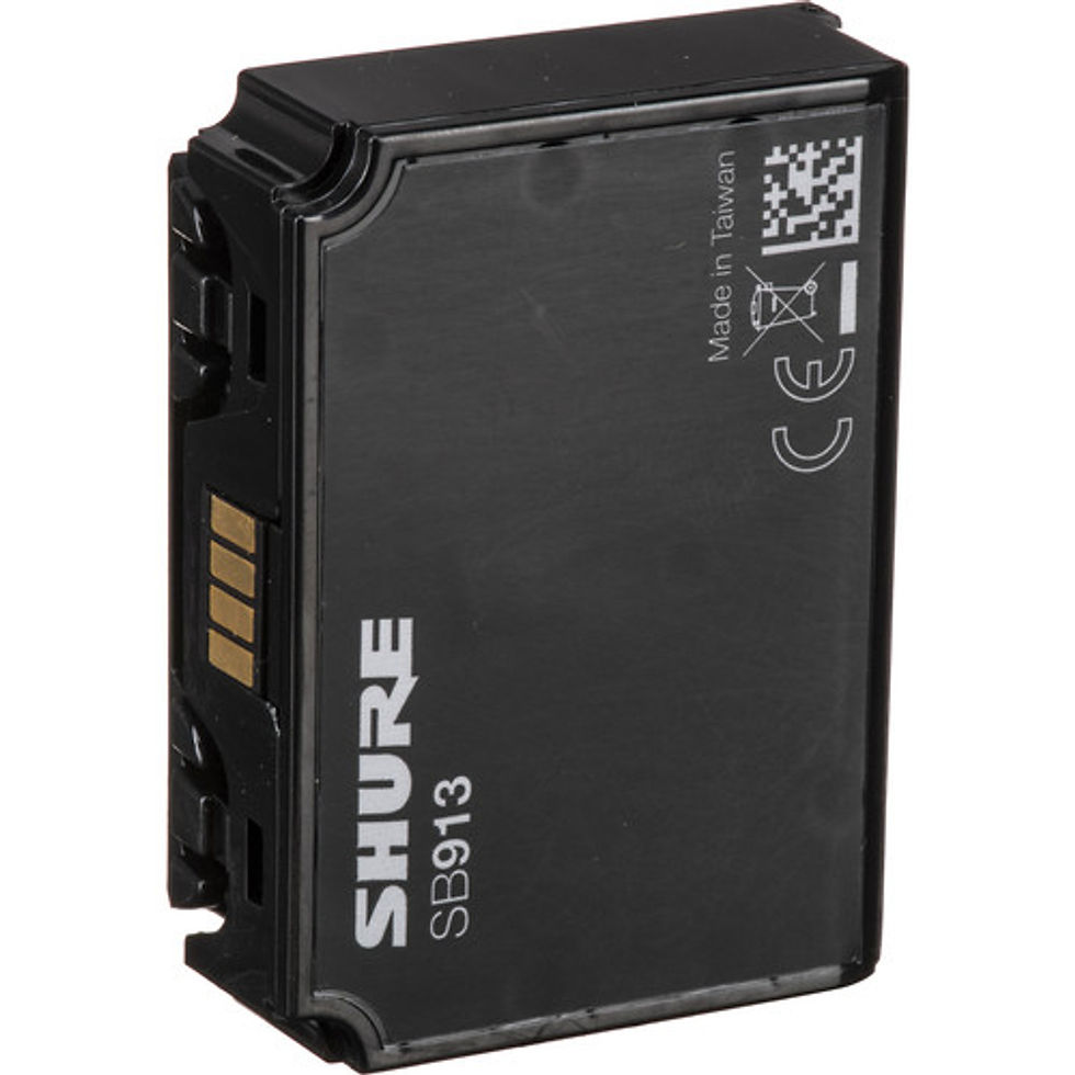Shure 3-AAA Battery Sled for ADX1, ADXR