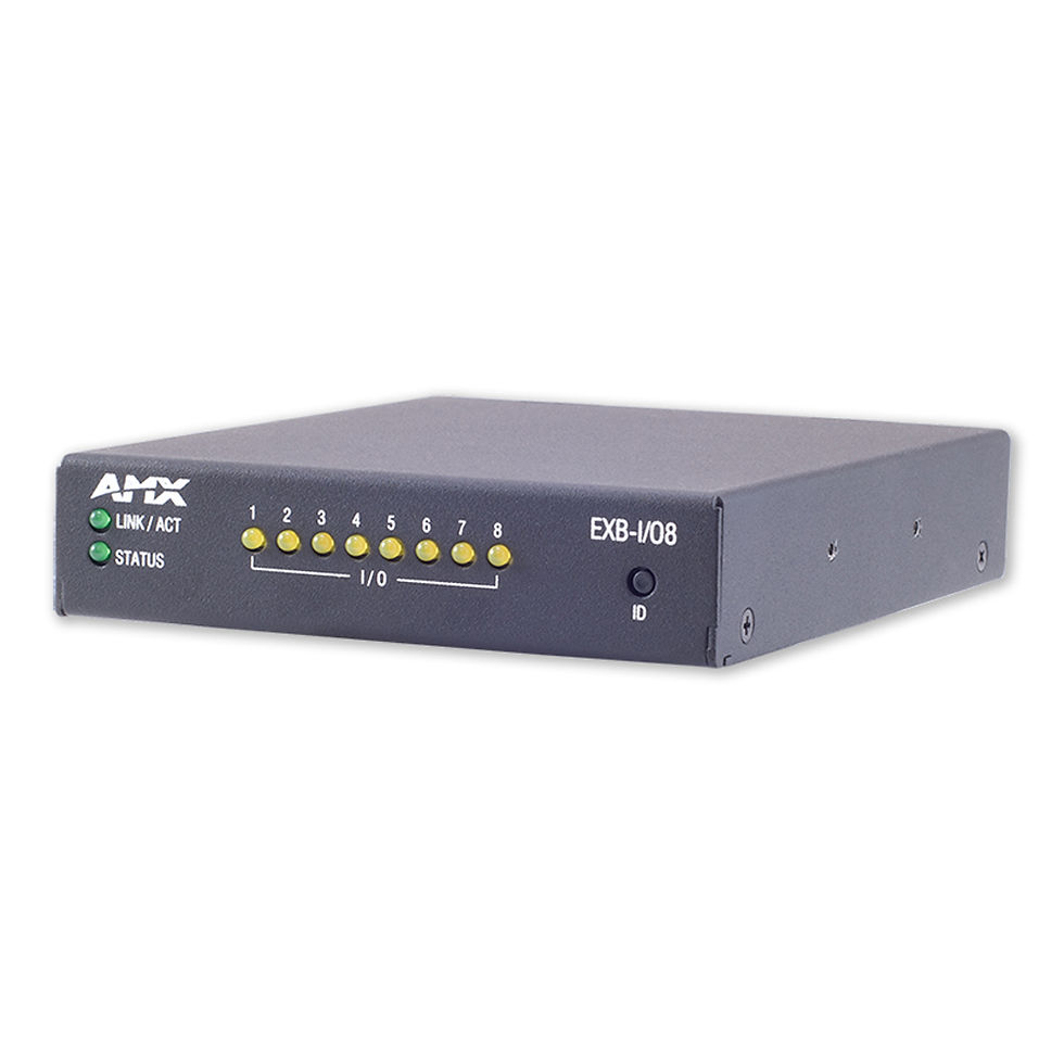 Thumbnail: AMX EXB-I/O8 ICSLan Input/Output Interface, 8 Channels