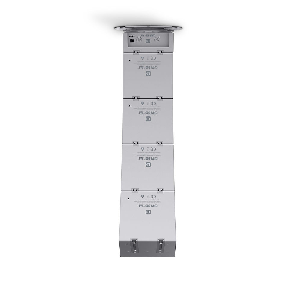 Thumbnail: LD Systems CURV500CMB - Ceiling Mount Bracket for CURV 500 Satellites - WHITE