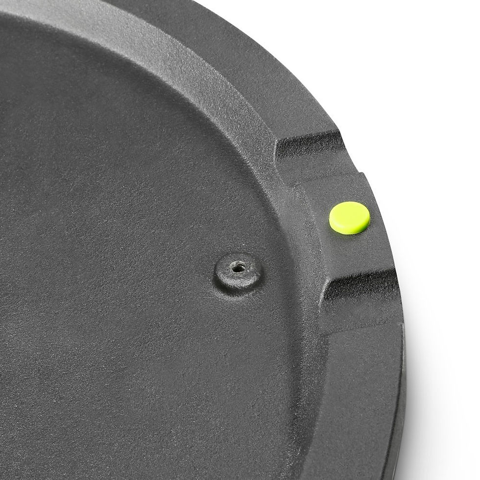 Thumbnail: GRAVITY Round Cast Iron Base for M20 Poles