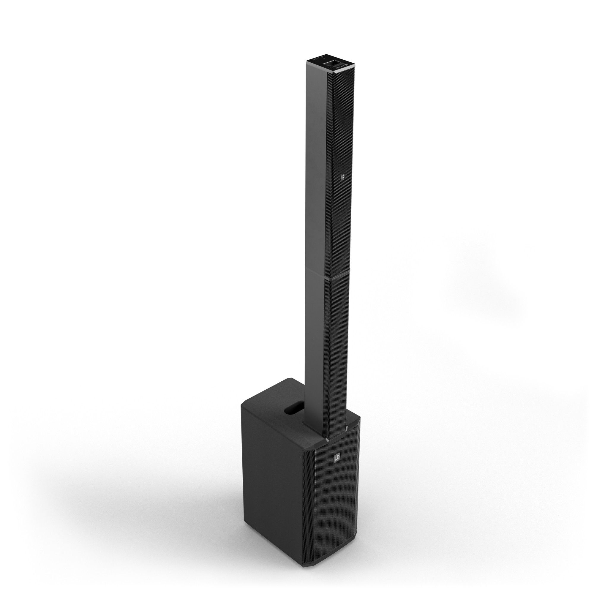LD Systems MAUI 11 G3 MIX - Portable cardioid powered column PA system, black