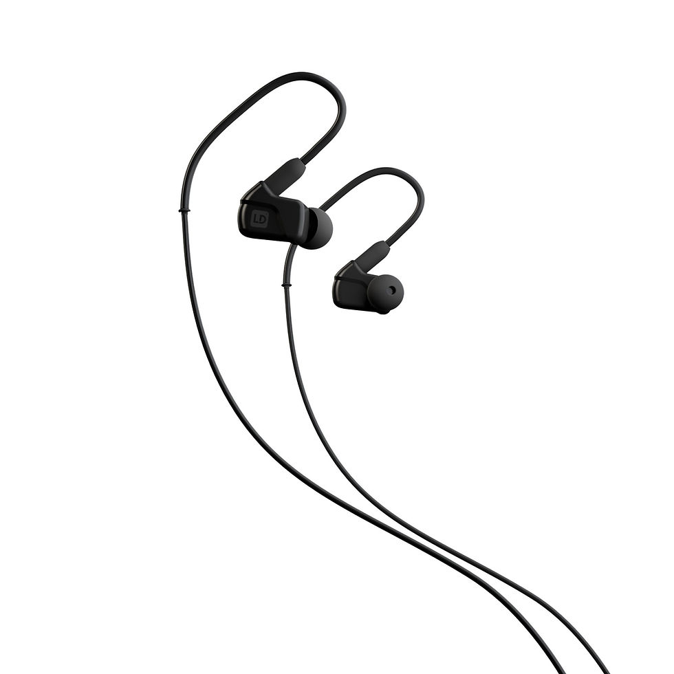 Thumbnail: LD Systems Wireless In-Ear Monitoring System with Earphones - 514 - 542 MHz