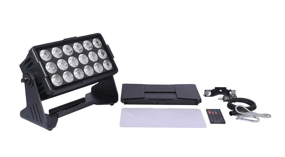Miniatura: JMAZ JP3002 Gotham Panel W18 RGB+LIME Outdoor LED Panel Light