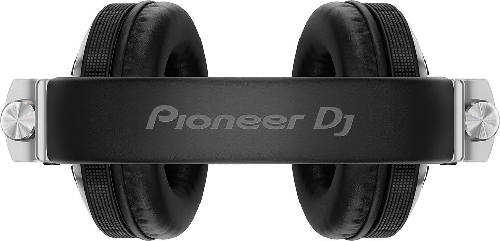 Miniatura: Pioneer DJ Closed-back Circumaural DJ Headphones w/ 50mm Drivers, Silver