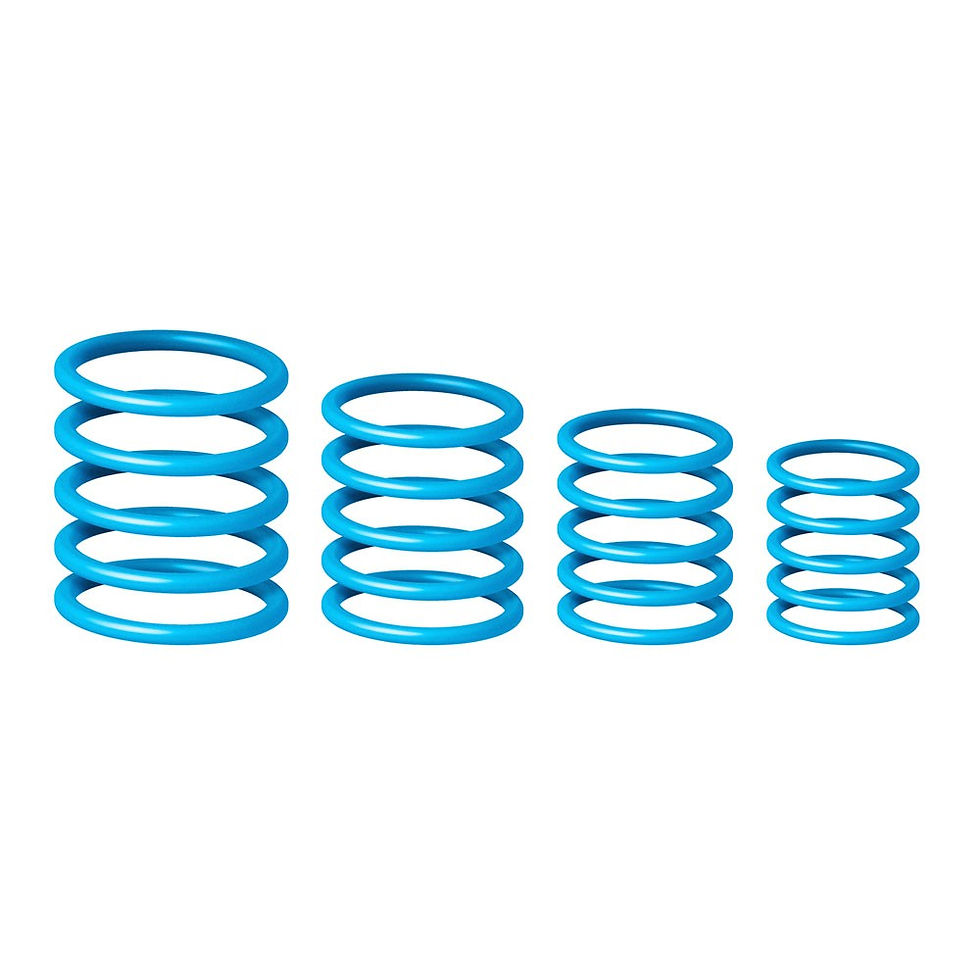 Thumbnail: GRAVITY Universal Gravity Ring Pack, Deep Sky Blue