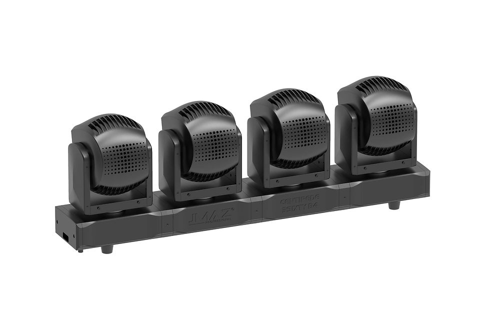 Miniatura: JMAZ JP1005 Centipede 3SIXTY B4 RGBW LED Intelligent 4 Moving Head Bar