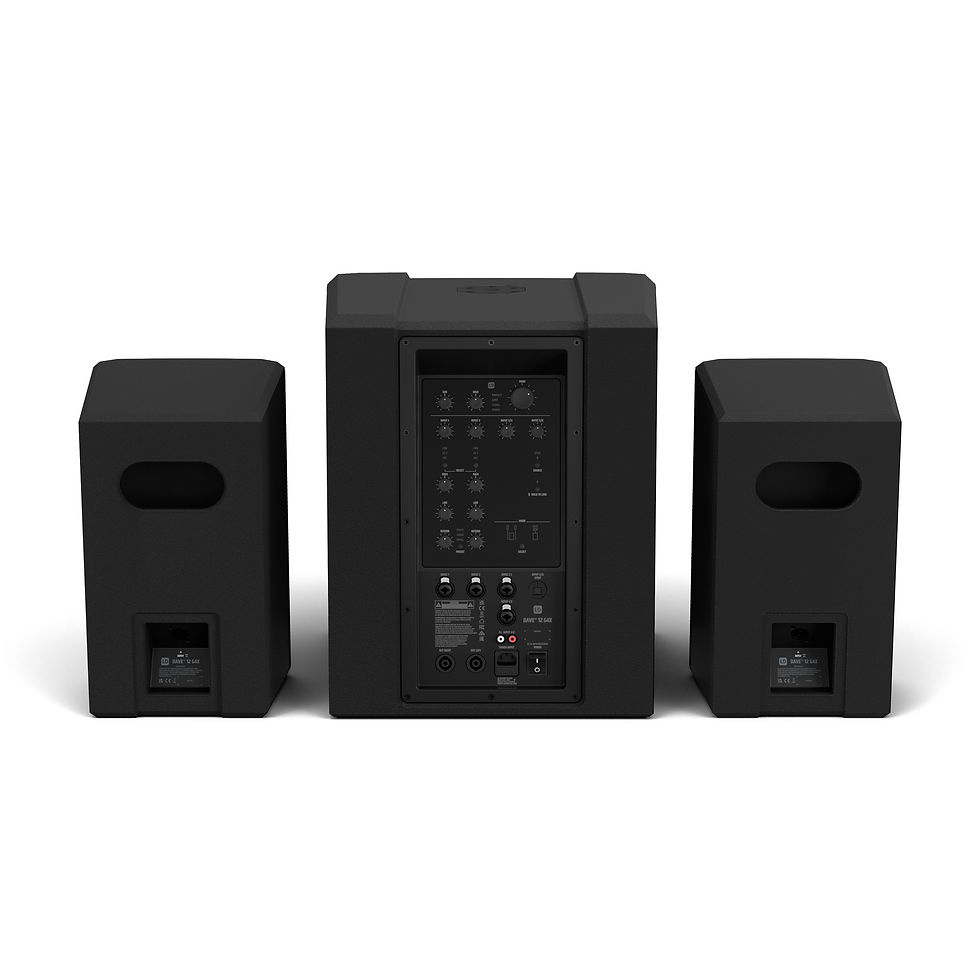 Miniatura: Professional Compact 2.1 Active PA System with Bluetooth and Mixer � 750W RMS