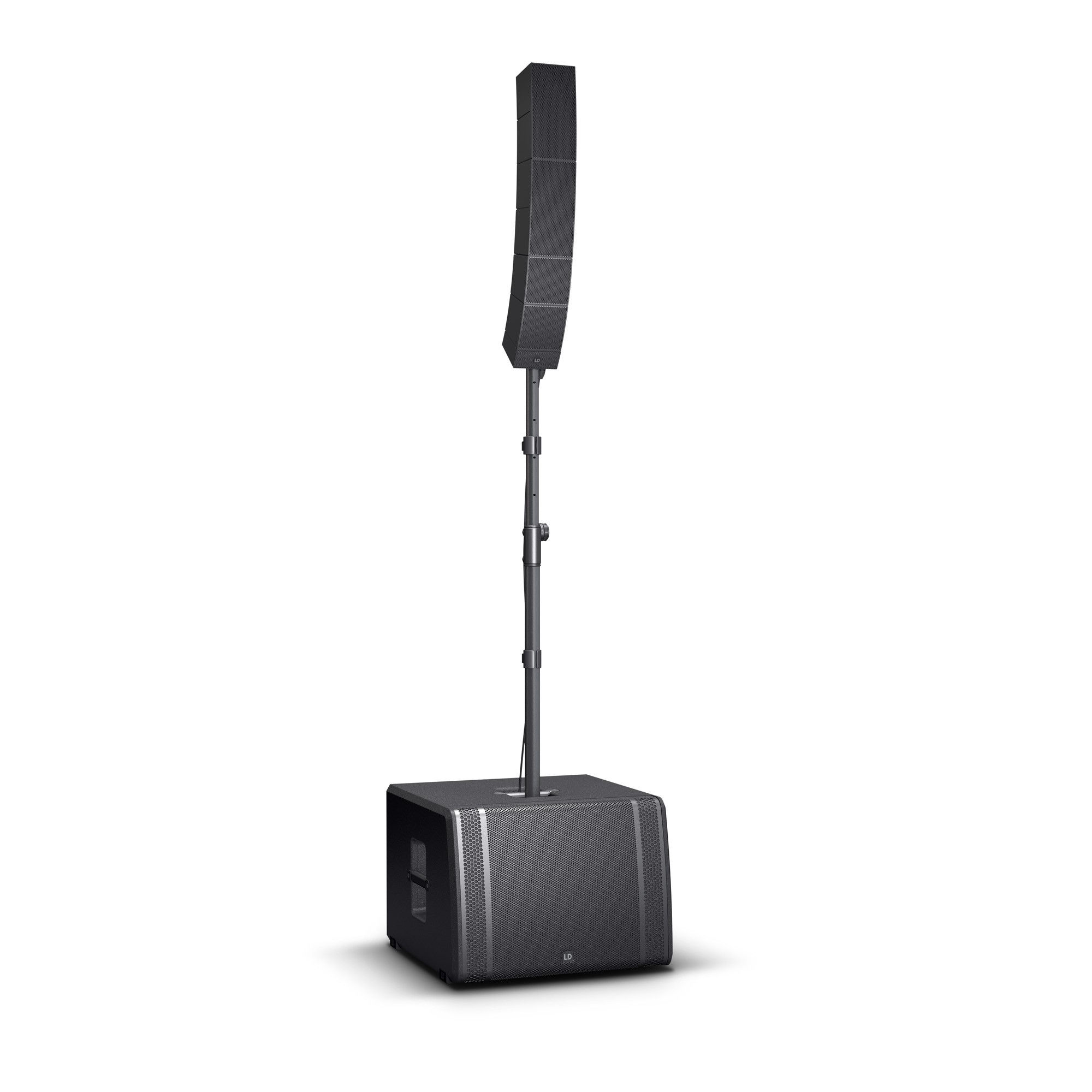 LD Systems CURV500TS - Compact Touring Array System, (Array+Subwoofer = 2 boxes)