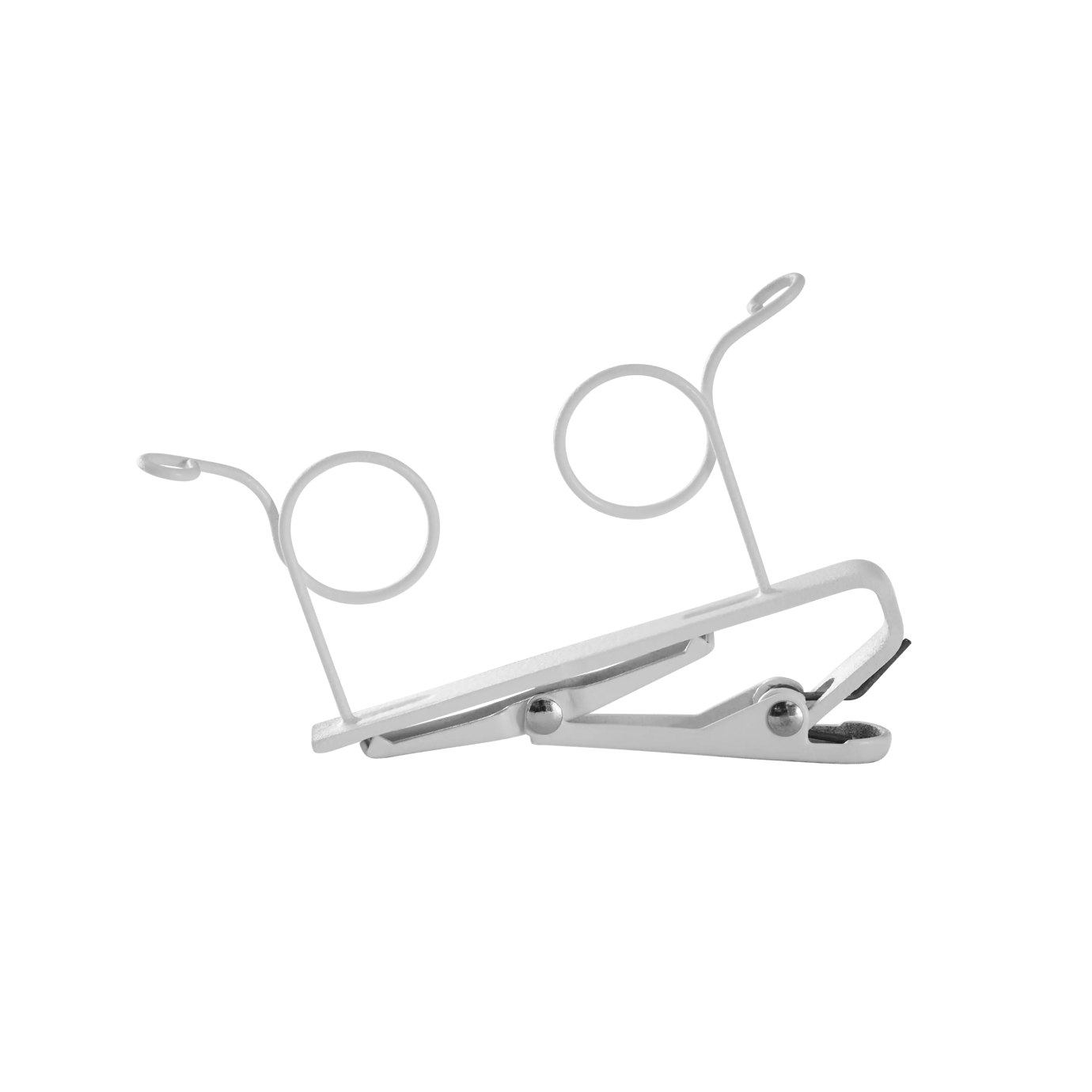 Shure DUAL TIE CLIP, WHITE
