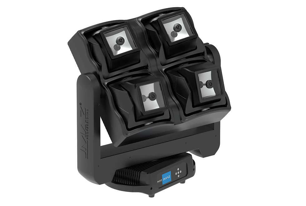 Miniatura: JMAZ JP1004 Centipede Quadro RGBW LED Intelligent Quad Moving Head