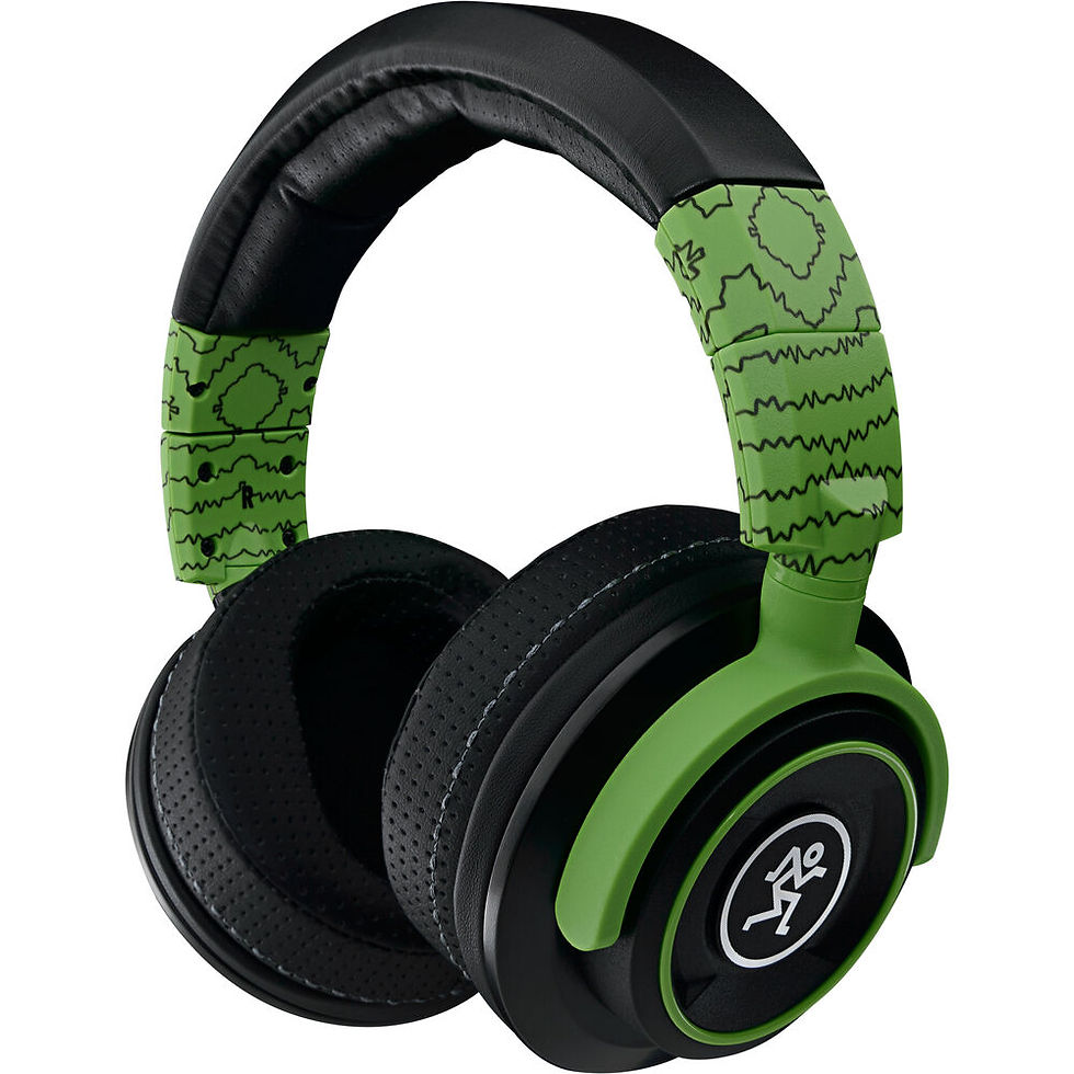 Miniatura: Mackie MC-350 Professional Closed-Back Headphones - Green