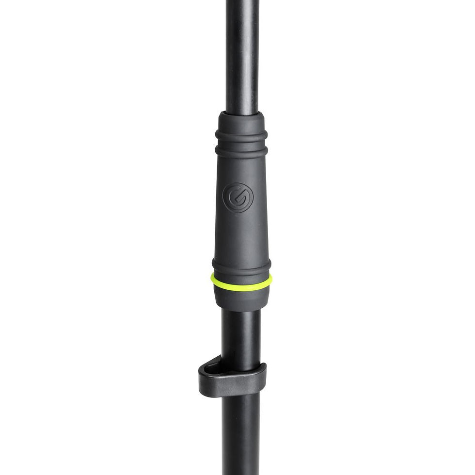 Miniatura: GRAVITY Microphone Stand with Round Base and 2-Point Adjustment Boom