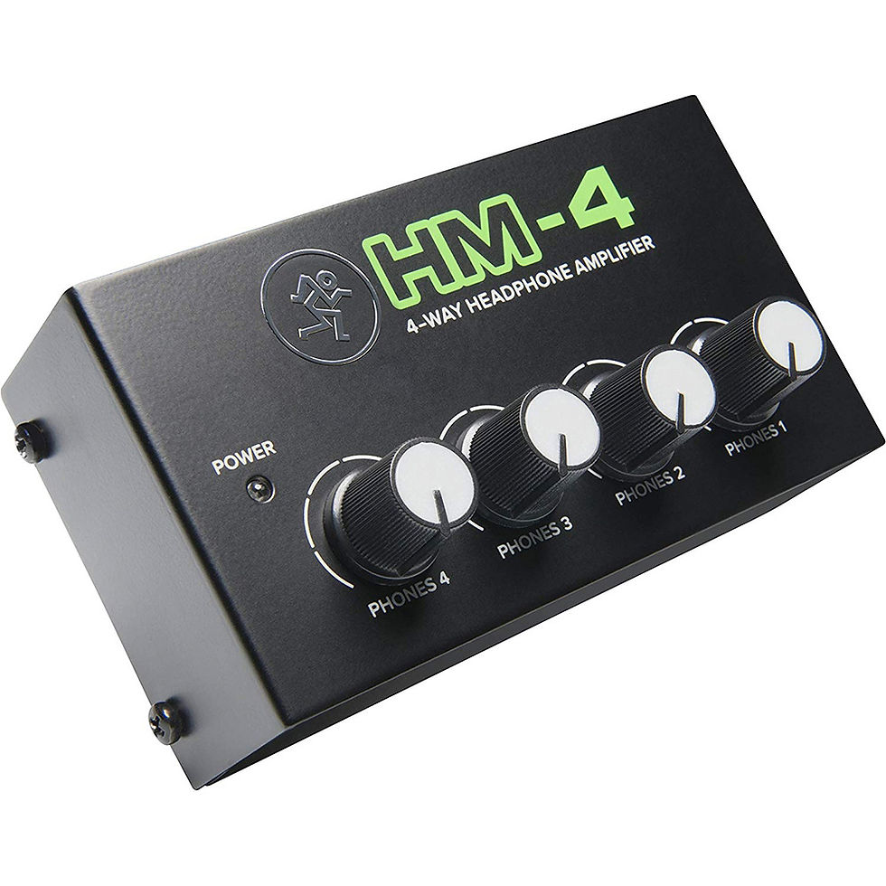 Thumbnail: Mackie HM-4 4-Way Headphone Amplifier