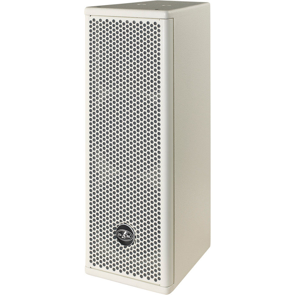 DAS 200 W, 2x6" 2-way full range, wooden enclosure, 90x60 rotatable horn, white