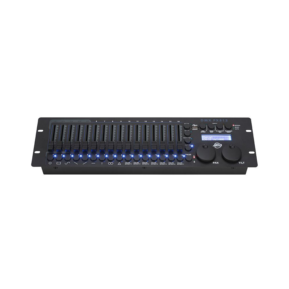 ADJ DMX FX512 19", 512 Channel DMX Controller