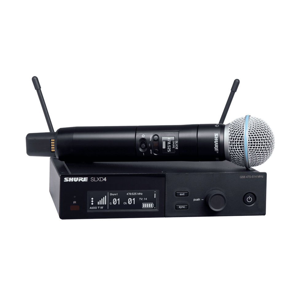 Shure SLXD24/B58 Wireless Vocal System with BETA 58