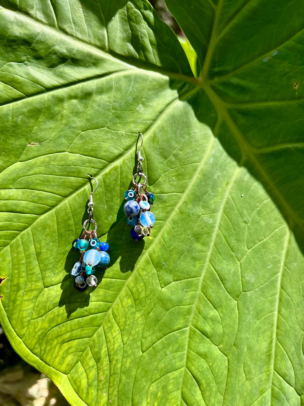 Thumbnail: Evil Eye Talisman Earrings 🧿