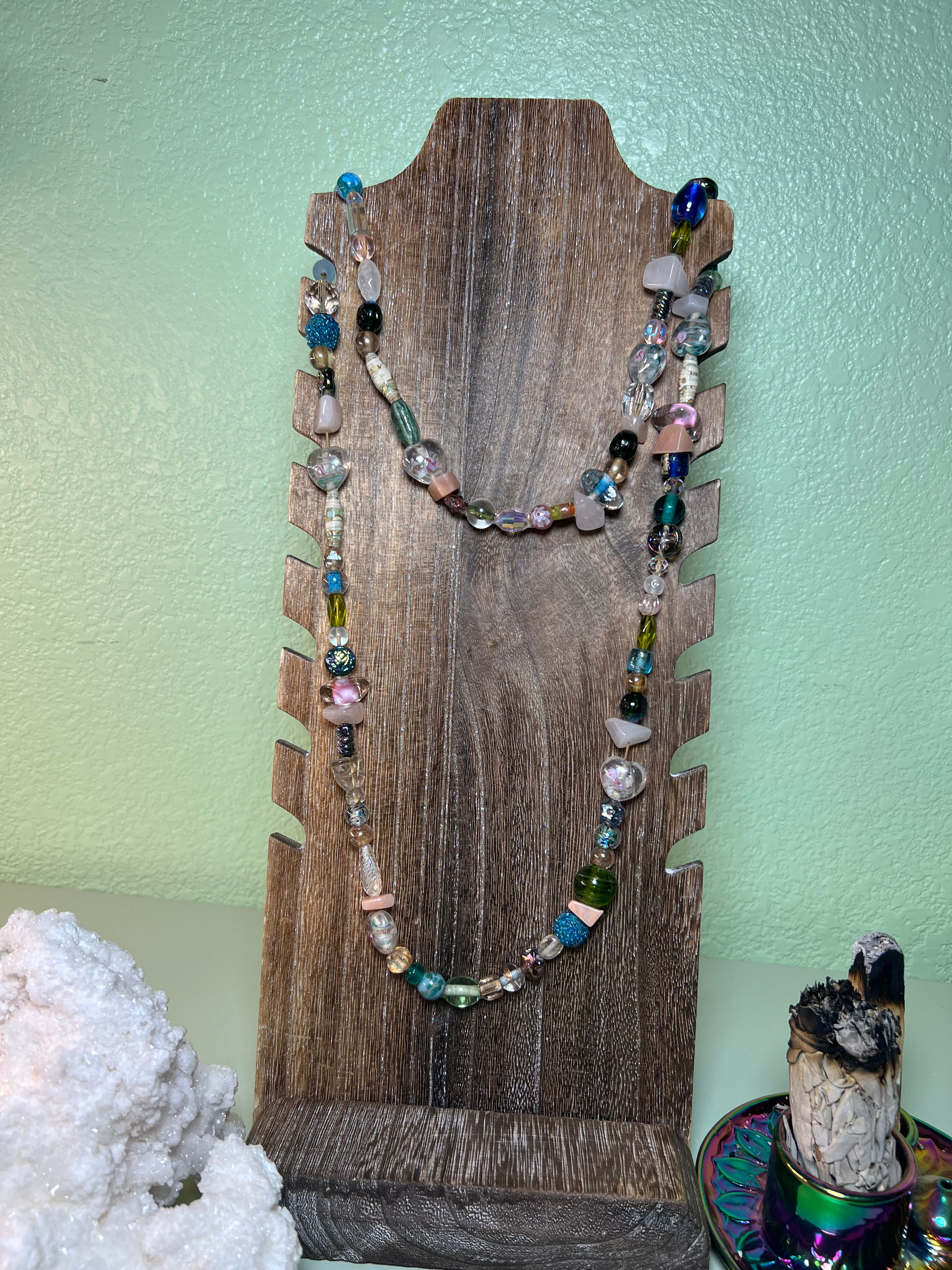 TruBlyss Bohemian Bead Collection- Rose Quartz Energy