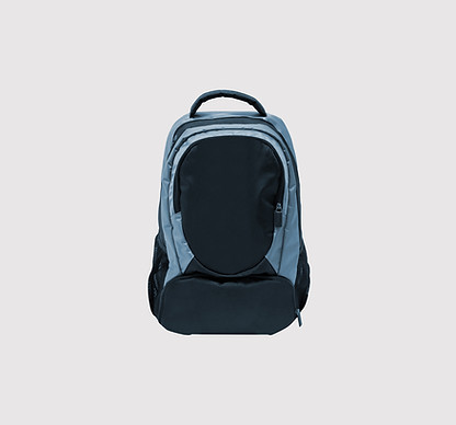 Sac à dos noir et bleu