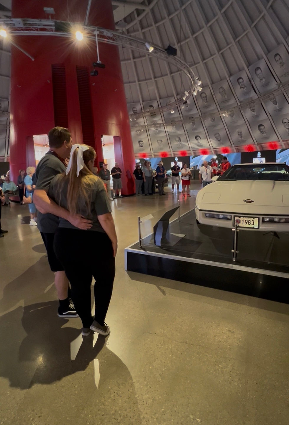 xploring Corvette history during Corvette Bash while admiring the 1983 C4 Corvette. Moments like these remind us that every Corvette has a story worth preserving and sharing.
