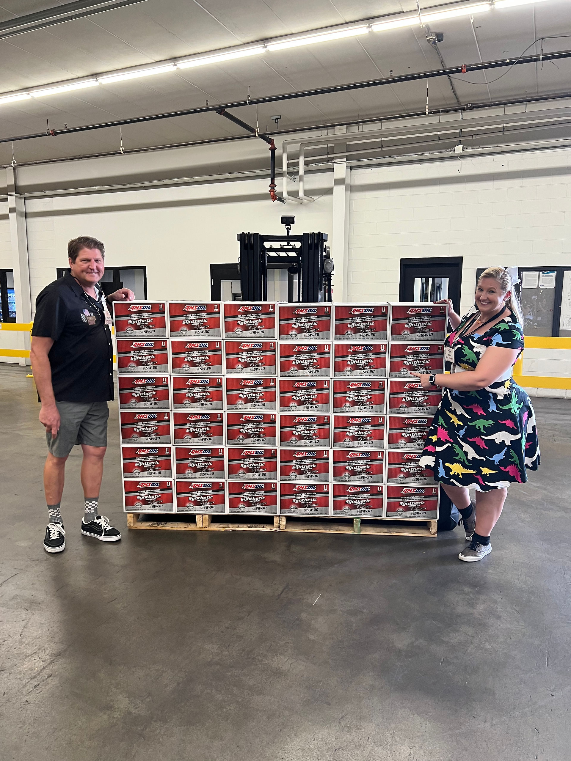 That is a full pallet!
