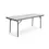 Thumbnail: Zown Rectangle Plastic Folding Table - 6ft x 2ft 6in (1830 x 760mm) - XL180