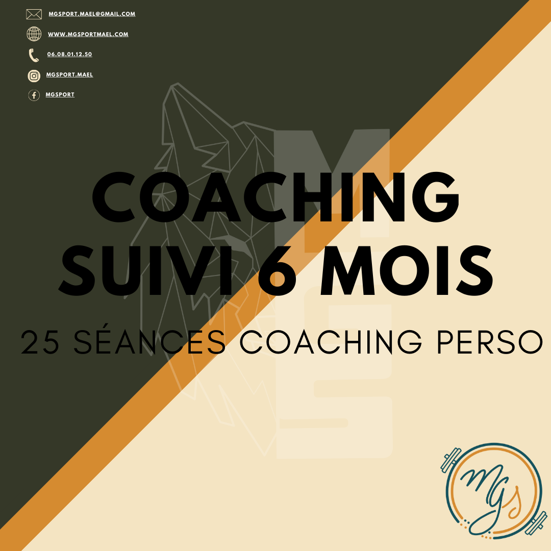 Coaching 6 mois