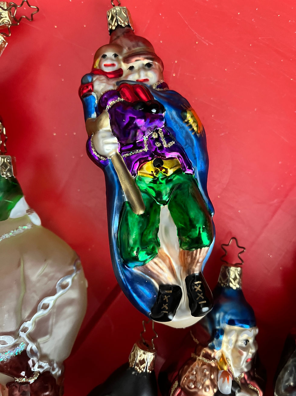 Thumbnail: Old World Christmas Blown Glass Ornaments "A Christmas Carol"