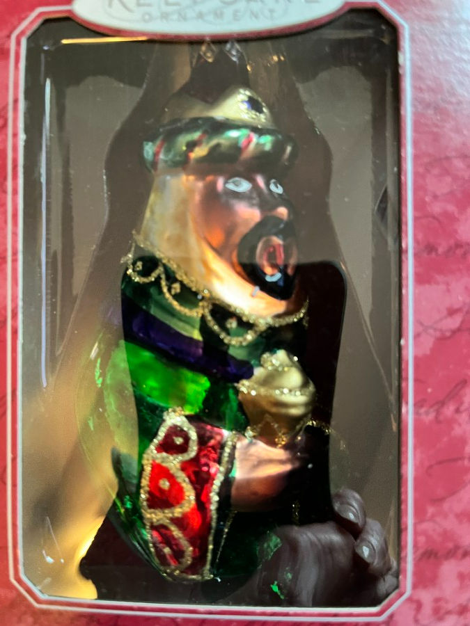 Thumbnail: Hallmark Blown Glass Ornament   Gifts for a King: Myrrh
