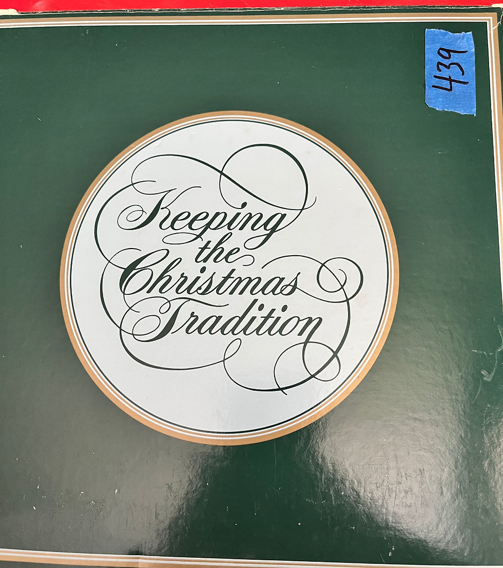 Thumbnail: Avon 1982 Keeping the Christmas Tradition