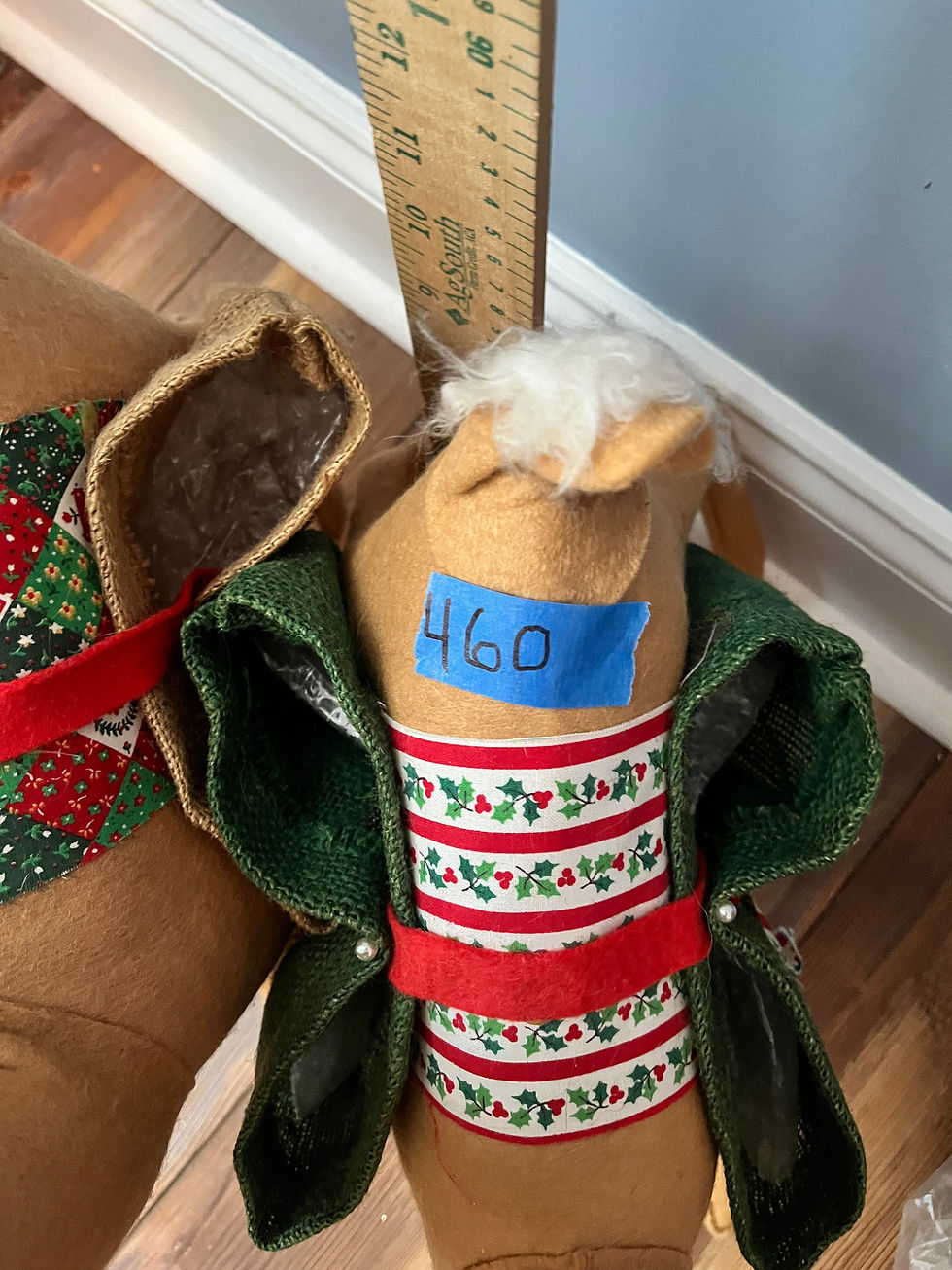 Thumbnail: Pair of Annalee Reindeer