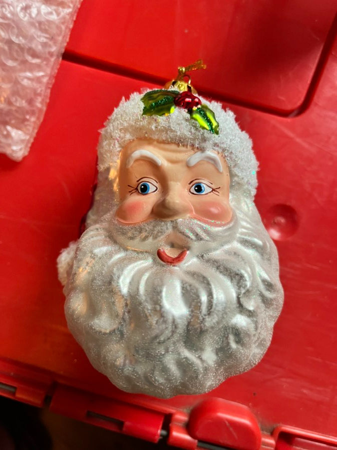 Thumbnail: Blown Glass  Santa