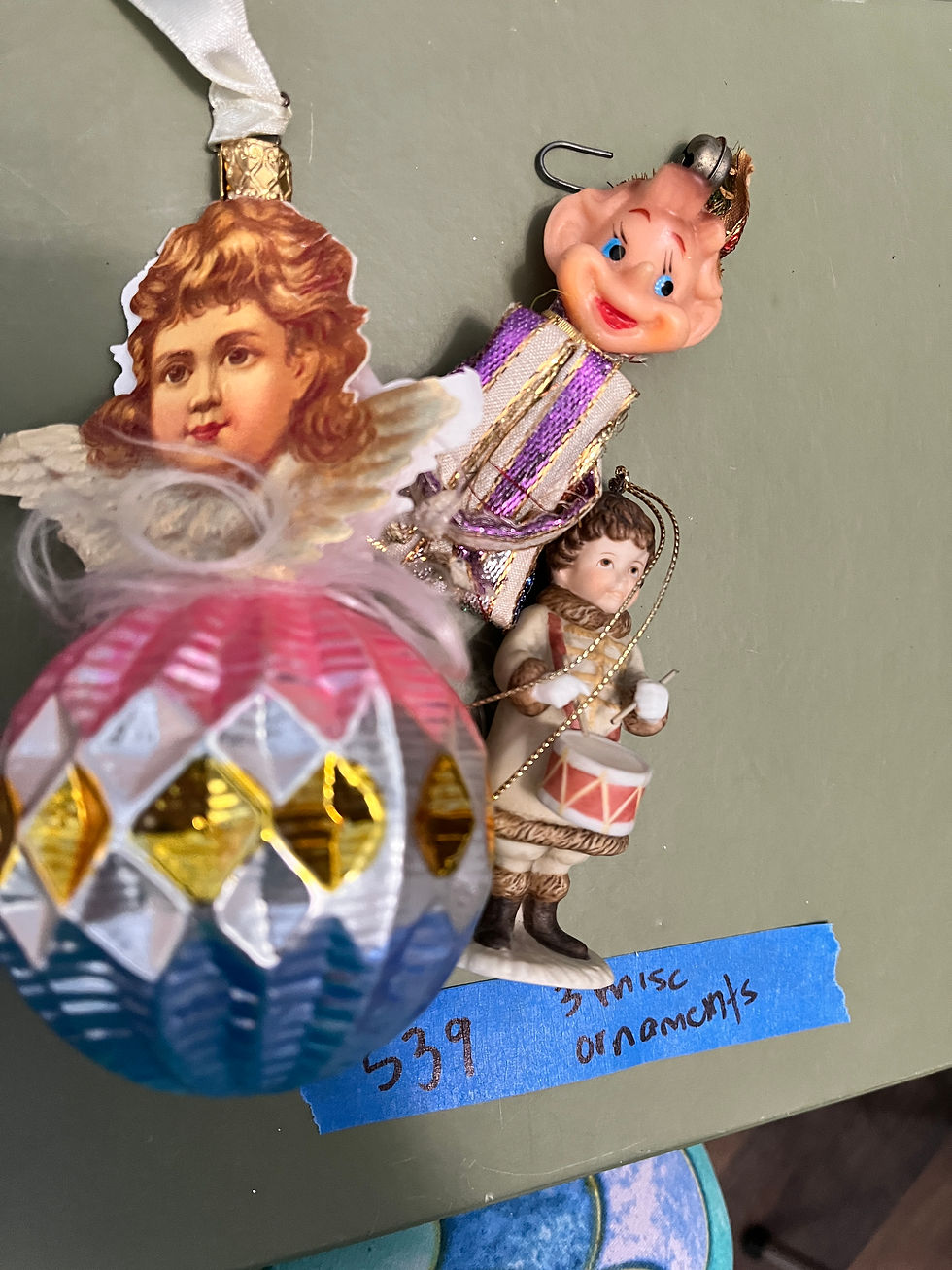Thumbnail: Lot of 3 Misc. Ornaments