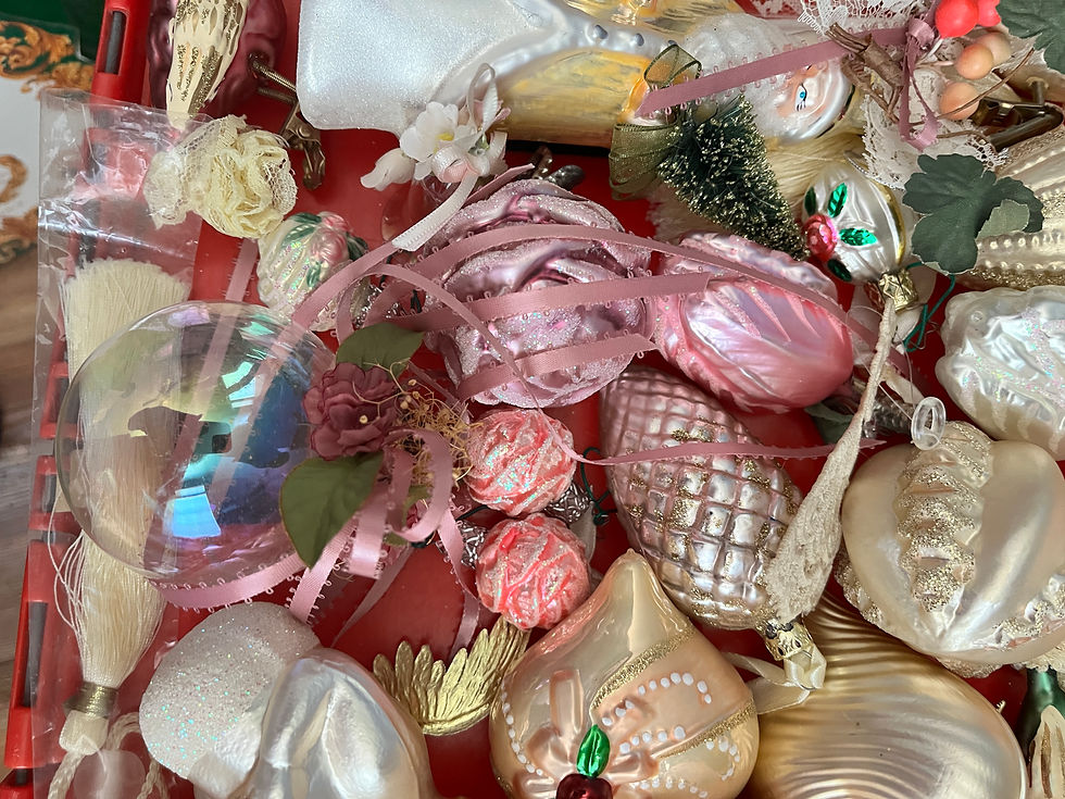 Thumbnail: Large Collection of Victorian Ornaments